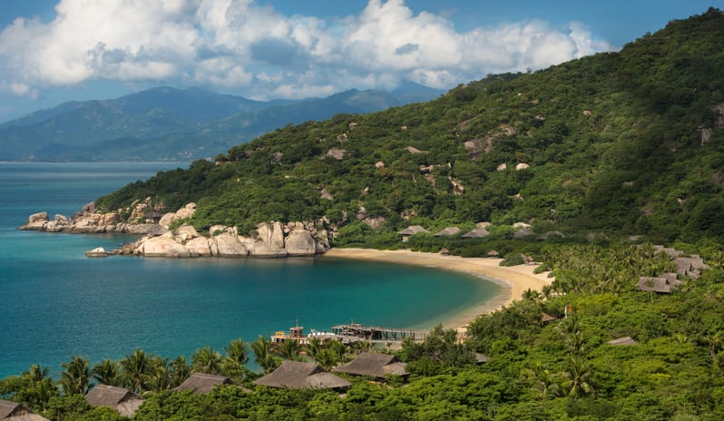 Six Senses Ninh Van Bay-Aerial View Beach